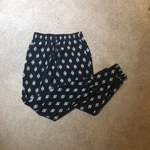 Silky bubble pants